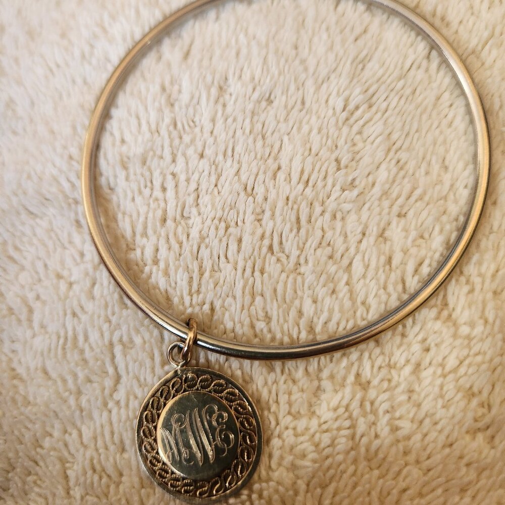 Vintage 12k Gold fill Bracelet with charm